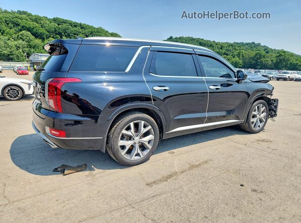KM8R5DHE3NU458675 2022 HYUNDAI PALISADE Black Задня права чверть