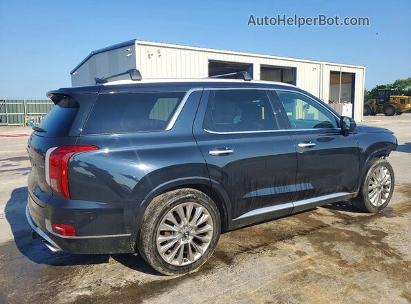 KM8R5DHE5LU080484 2020 HYUNDAI PALISADE Blue Задня права чверть