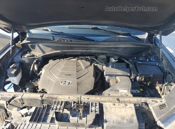 KM8R5DHE5LU080484 2020 HYUNDAI PALISADE Blue Вид підкапотного простору
