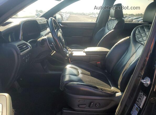 KM8R5DHE5LU080484 2020 HYUNDAI PALISADE Blue Вид салону спереду