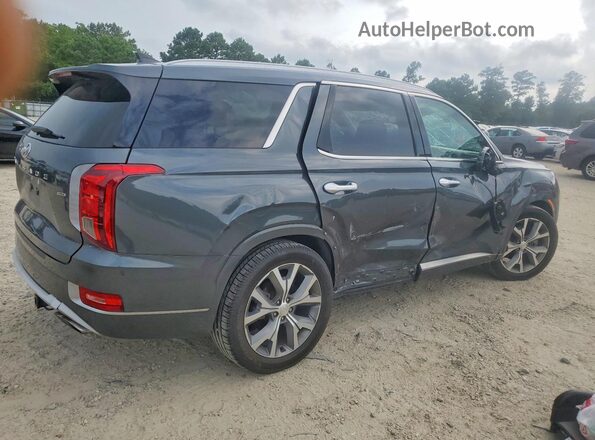 KM8R5DHE5MU278919 2021 HYUNDAI PALISADE Charcoal Trasero derecho