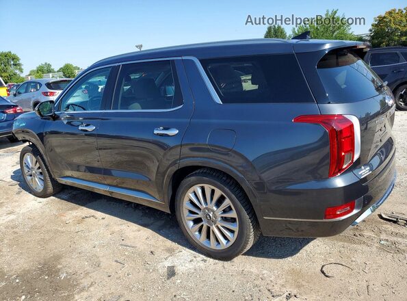 KM8R5DHE6LU038602 2020 HYUNDAI PALISADE Charcoal Rear left