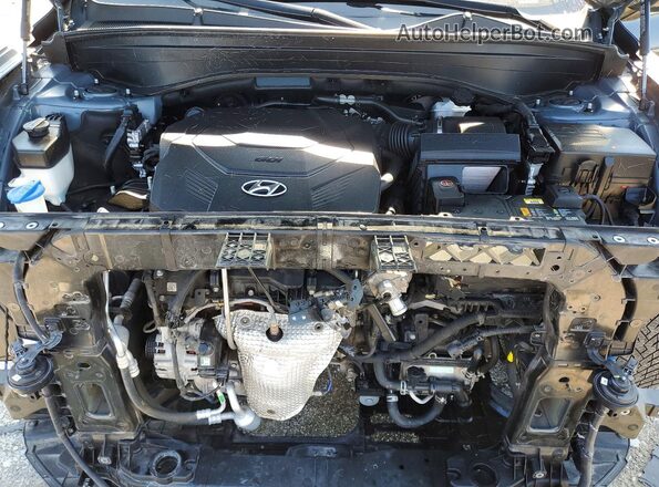 KM8R5DHE6LU038602 2020 HYUNDAI PALISADE Charcoal Engine compartment view