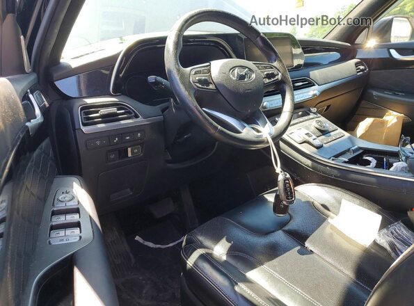 KM8R5DHE6LU108213 2020 HYUNDAI PALISADE Black Առջևի վահանակի տեսք