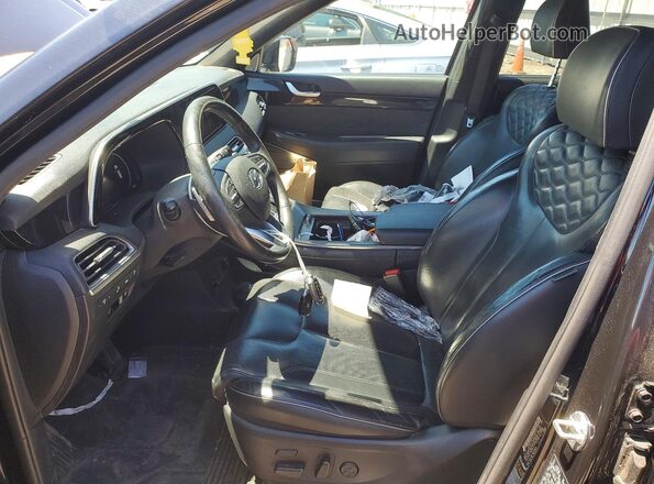 KM8R5DHE6LU108213 2020 HYUNDAI PALISADE Black Սալոնի դիմացի տեսք