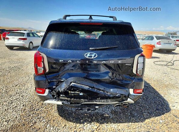 KM8R5DHE6MU269727 2021 HYUNDAI PALISADE Charcoal Vista trasera