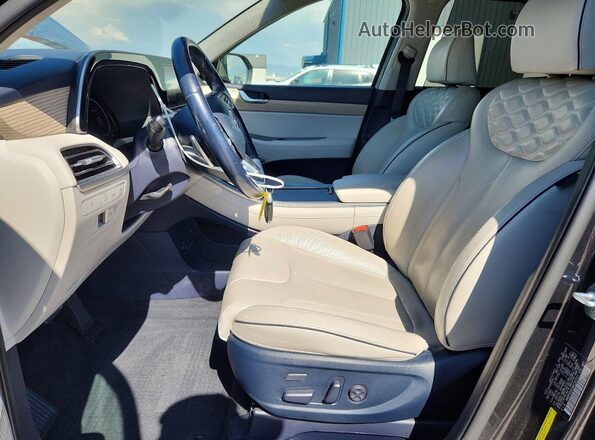 KM8R5DHE6MU269727 2021 HYUNDAI PALISADE Charcoal Vista interior delantera