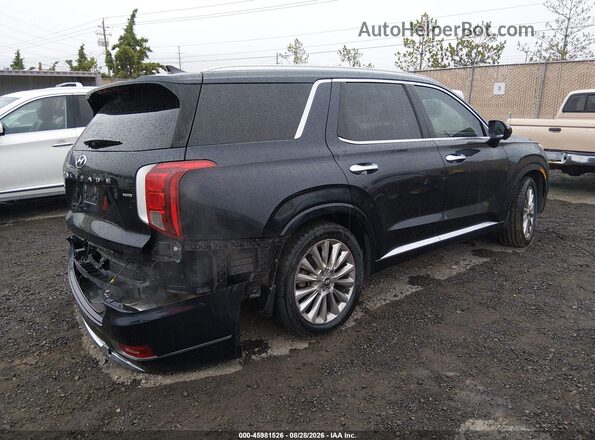 KM8R5DHE7LU071446 2020 HYUNDAI PALISADE Black Tył prawy