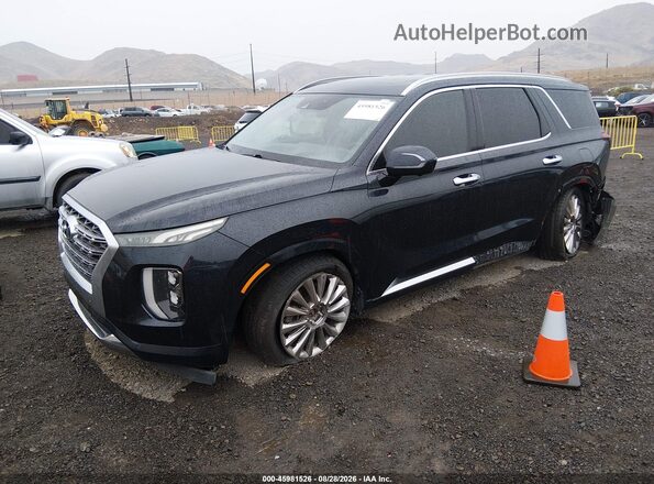 KM8R5DHE7LU071446 2020 HYUNDAI PALISADE Black Przód lewy