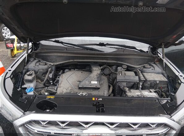 KM8R5DHE7LU071446 2020 HYUNDAI PALISADE Black Widok z tyłu