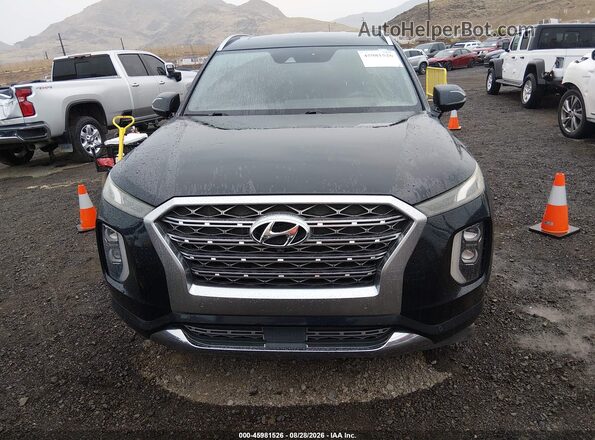 KM8R5DHE7LU071446 2020 HYUNDAI PALISADE Black Widok zestawu wskaźników