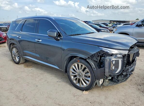 KM8R5DHE7LU085038 2020 HYUNDAI PALISADE Gray Передня права чверть