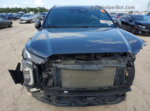 KM8R5DHE7LU085038 2020 HYUNDAI PALISADE Gray Вид спереду