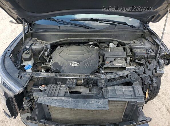 KM8R5DHE7LU085038 2020 HYUNDAI PALISADE Gray Вид підкапотного простору