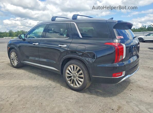 KM8R5DHE8LU148986 2020 HYUNDAI PALISADE Black უკანა მარცხენა