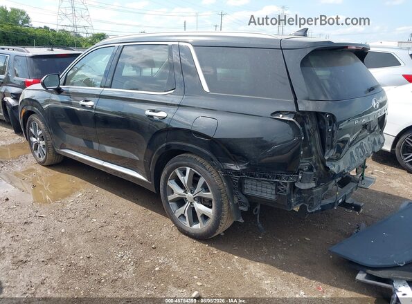 KM8R5DHE8MU192049 2021 HYUNDAI PALISADE Black უკანა მარცხენა