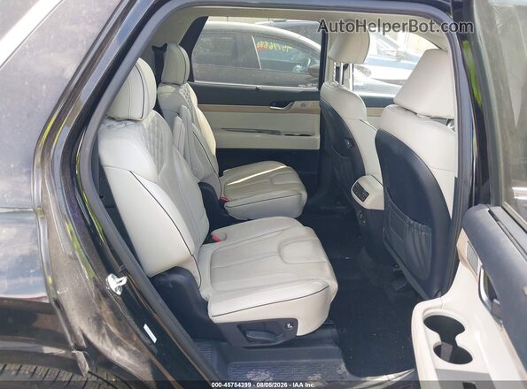 KM8R5DHE8MU192049 2021 HYUNDAI PALISADE Black VIN კოდის სტიკერის ხედი