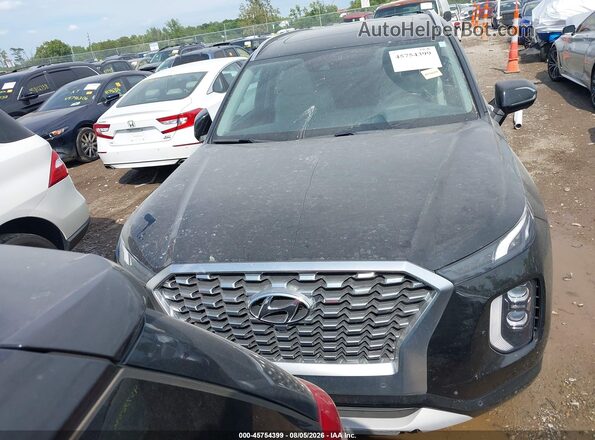 KM8R5DHE8MU192049 2021 HYUNDAI PALISADE Black უკანა სალონის ხედი