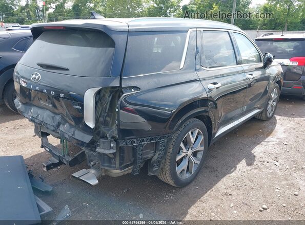 KM8R5DHE8MU192049 2021 HYUNDAI PALISADE Black უკანა მარჯვენა