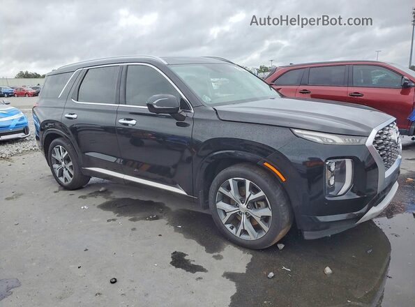 KM8R5DHE8MU202871 2021 HYUNDAI PALISADE Black Front right