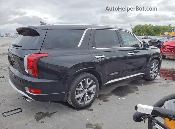 KM8R5DHE8MU202871 2021 HYUNDAI PALISADE Black Rear right