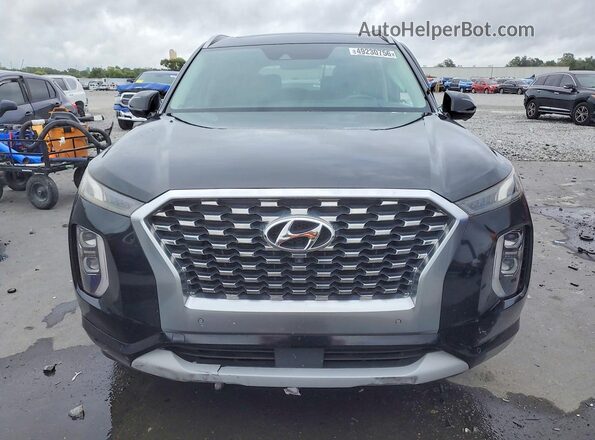 KM8R5DHE8MU202871 2021 HYUNDAI PALISADE Black Front view