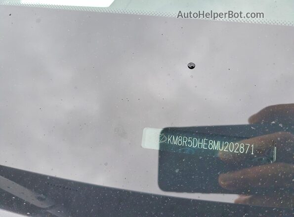 KM8R5DHE8MU202871 2021 HYUNDAI PALISADE Black VIN sticker view