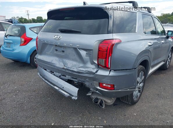 KM8R5DHE9MU186079 2021 HYUNDAI PALISADE Серый Вид спереди