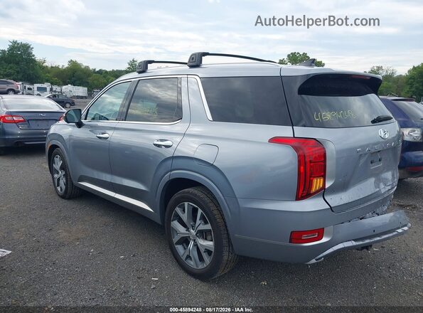 KM8R5DHE9MU186079 2021 HYUNDAI PALISADE Серый Задняя левая четверть
