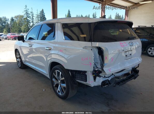 KM8R5DHE9MU231084 2021 HYUNDAI PALISADE White Задня ліва чверть