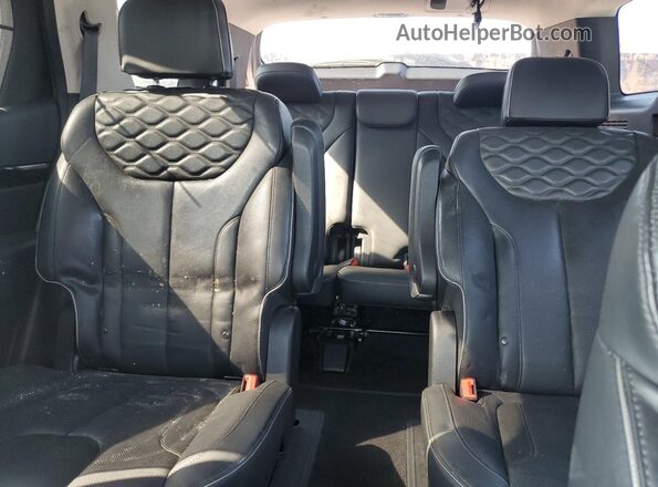 KM8R5DHE9MU249133 2021 HYUNDAI PALISADE Gray Вид задніх сидінь