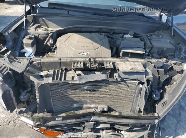 KM8R5DHE9MU249133 2021 HYUNDAI PALISADE Gray Вид підкапотного простору