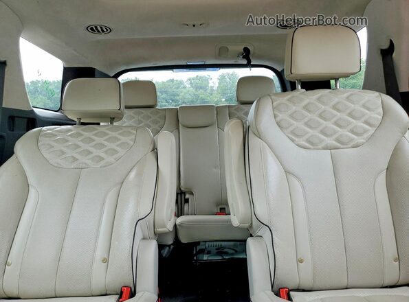 KM8R5DHEXLU070100 2020 HYUNDAI PALISADE Blue Вид задніх сидінь