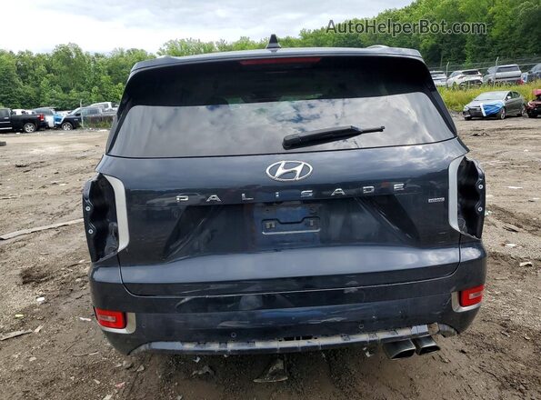KM8R5DHEXLU070100 2020 HYUNDAI PALISADE Blue Вид ззаду