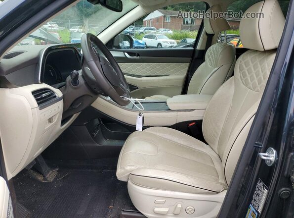 KM8R5DHEXLU070100 2020 HYUNDAI PALISADE Blue Вид салону спереду