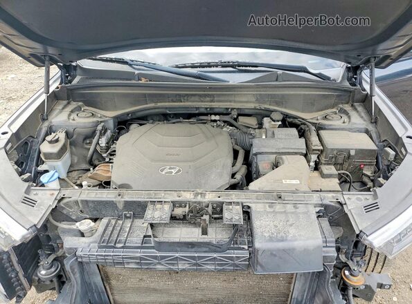 KM8R5DHEXLU070100 2020 HYUNDAI PALISADE Blue Вид підкапотного простору