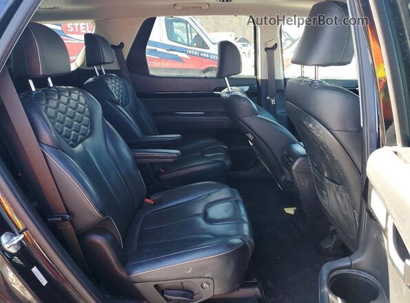 KM8R5DHEXMU251750 2021 HYUNDAI PALISADE Синий Вид задней части салона