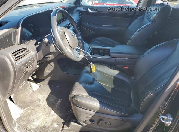 KM8R5DHEXMU251750 2021 HYUNDAI PALISADE Синий Вид салона спереди