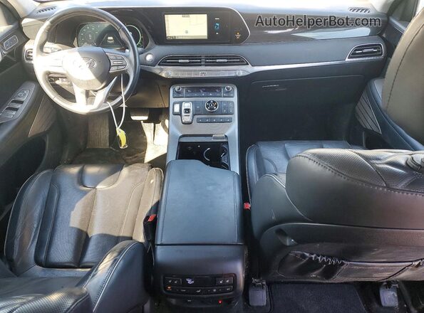 KM8R5DHEXMU251750 2021 HYUNDAI PALISADE Синий Вид панели приборов