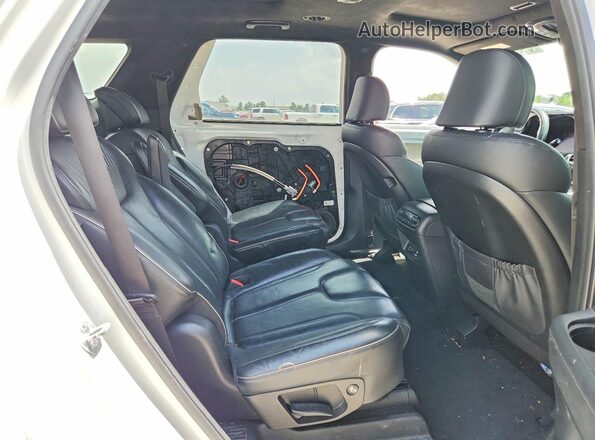 KM8R74GE3PU579902 2023 HYUNDAI PALISADE Белый Вид задней части салона