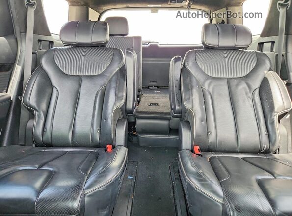 KM8R74GE3PU579902 2023 HYUNDAI PALISADE Белый Вид задних сидений