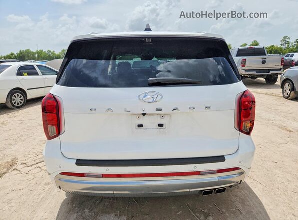 KM8R74GE3PU579902 2023 HYUNDAI PALISADE Белый Вид сзади