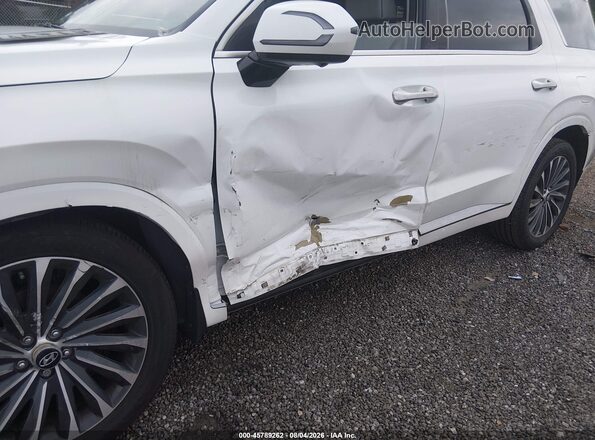 KM8R74GEXPU537470 2023 HYUNDAI PALISADE White Widok z przodu