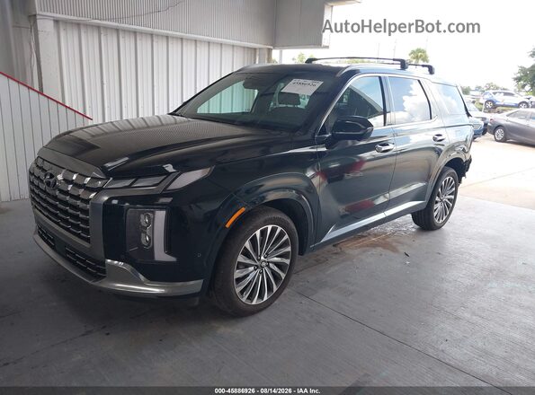 KM8R74GEXSU892969 2025 HYUNDAI PALISADE Green წინა მარცხენა ხედი სამი მეოთხედიდან