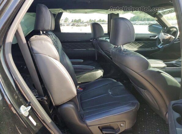 KM8R74HE2MU293100 2021 HYUNDAI PALISADE Black უკანა სალონის ხედი