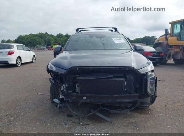 KM8R74HE6NU342963 2022 HYUNDAI PALISADE Серый Вид задней части салона