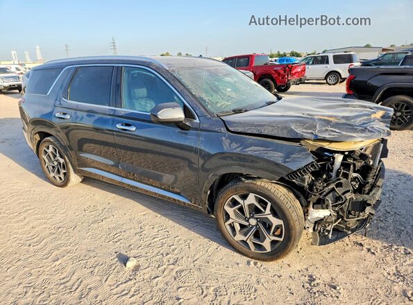 KM8R74HE6NU463587 2022 HYUNDAI PALISADE Gray წინა მარჯვენა