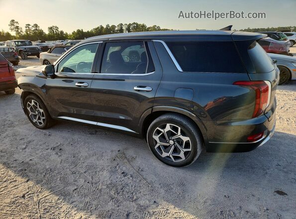 KM8R74HE6NU463587 2022 HYUNDAI PALISADE Gray უკანა მარცხენა