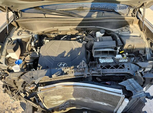 KM8R74HE6NU463587 2022 HYUNDAI PALISADE Gray ძრავის განყოფილების ხედი