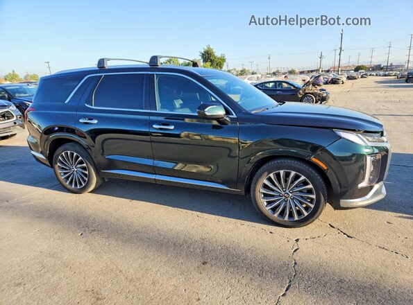 KM8R7DGE0RU701098 2024 HYUNDAI PALISADE Green Widok deski rozdzielczej